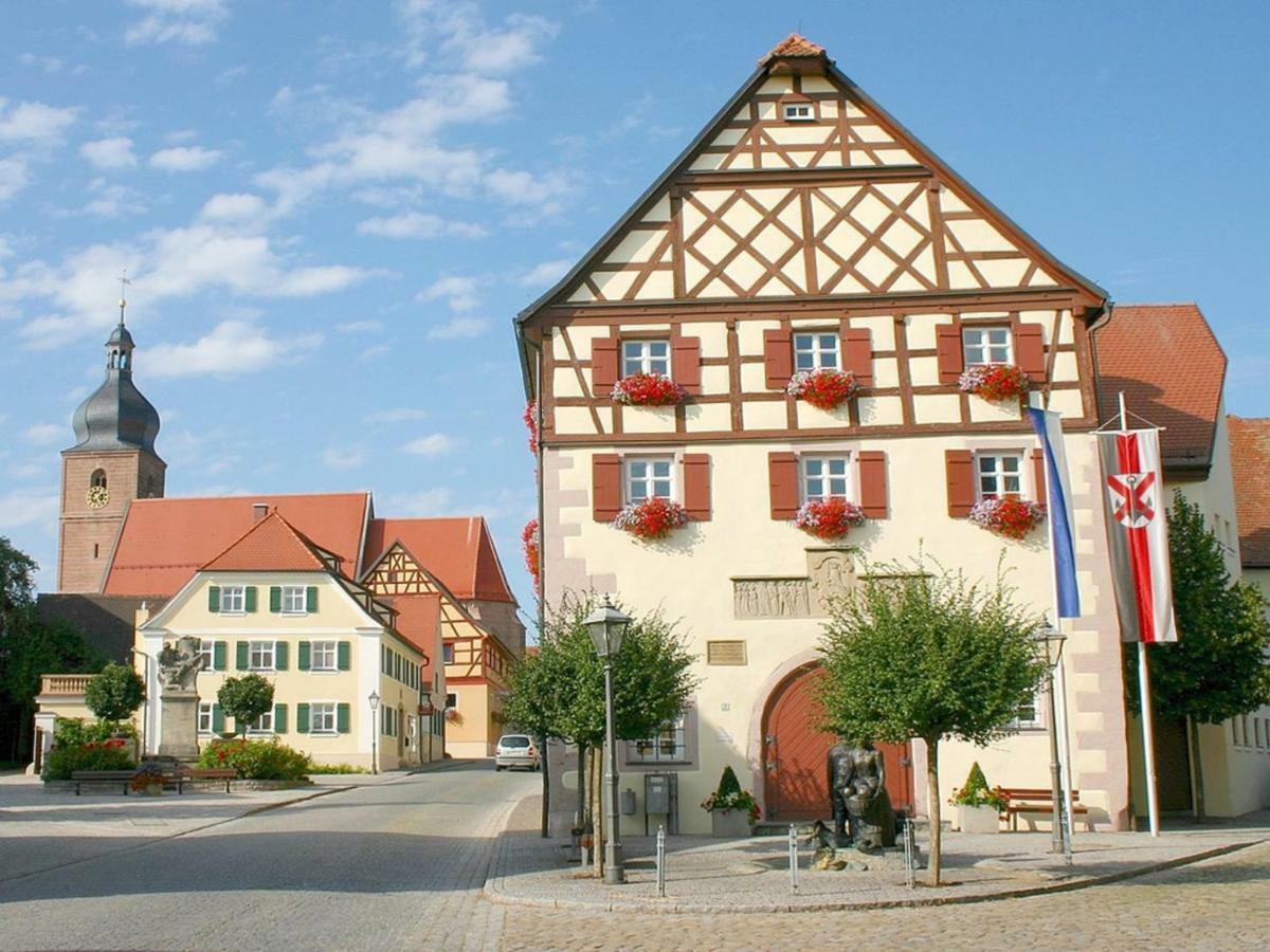Die Galerie - Ferienwohnung Merkendorf  Esterno foto